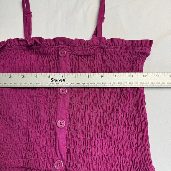 Art Class Sun Dress Girls Size XL (14-16) Magenta Purple Sleeveless Casual - Picture 4 of 7
